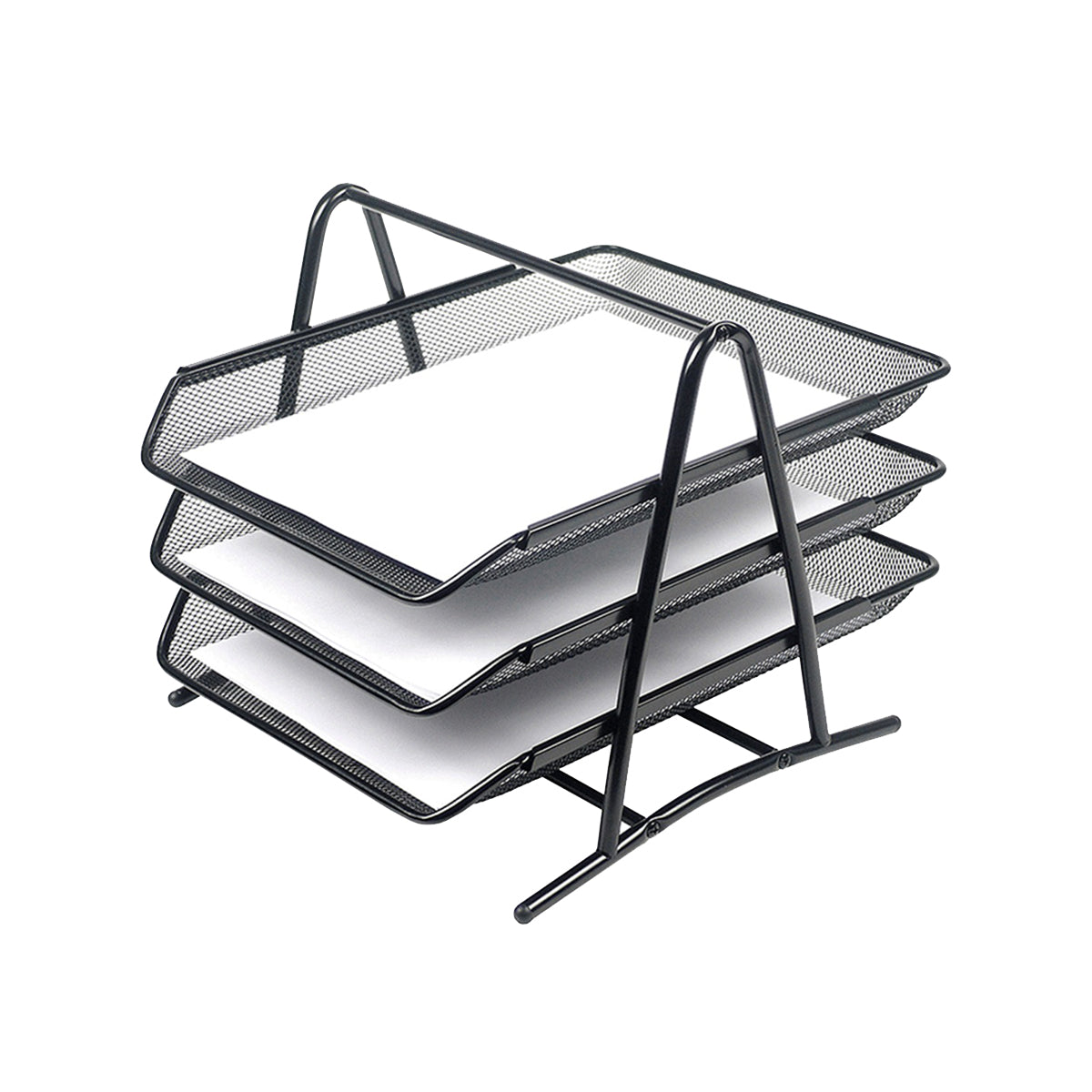 BANDEJA TRIPLE METÁLICA