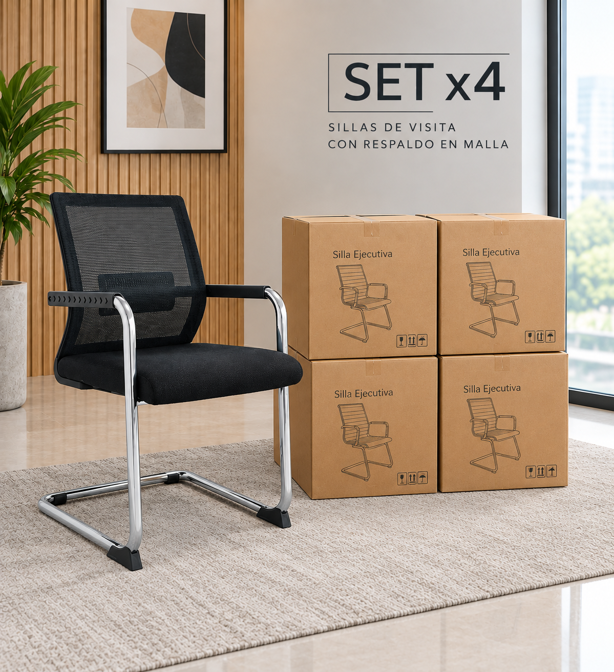 SILLA INTERLOCUTORA NANTES SET