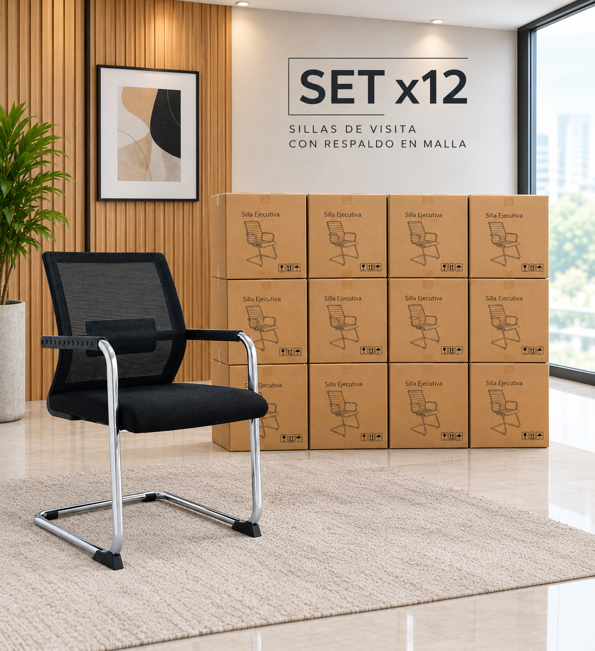 SILLA INTERLOCUTORA NANTES SET