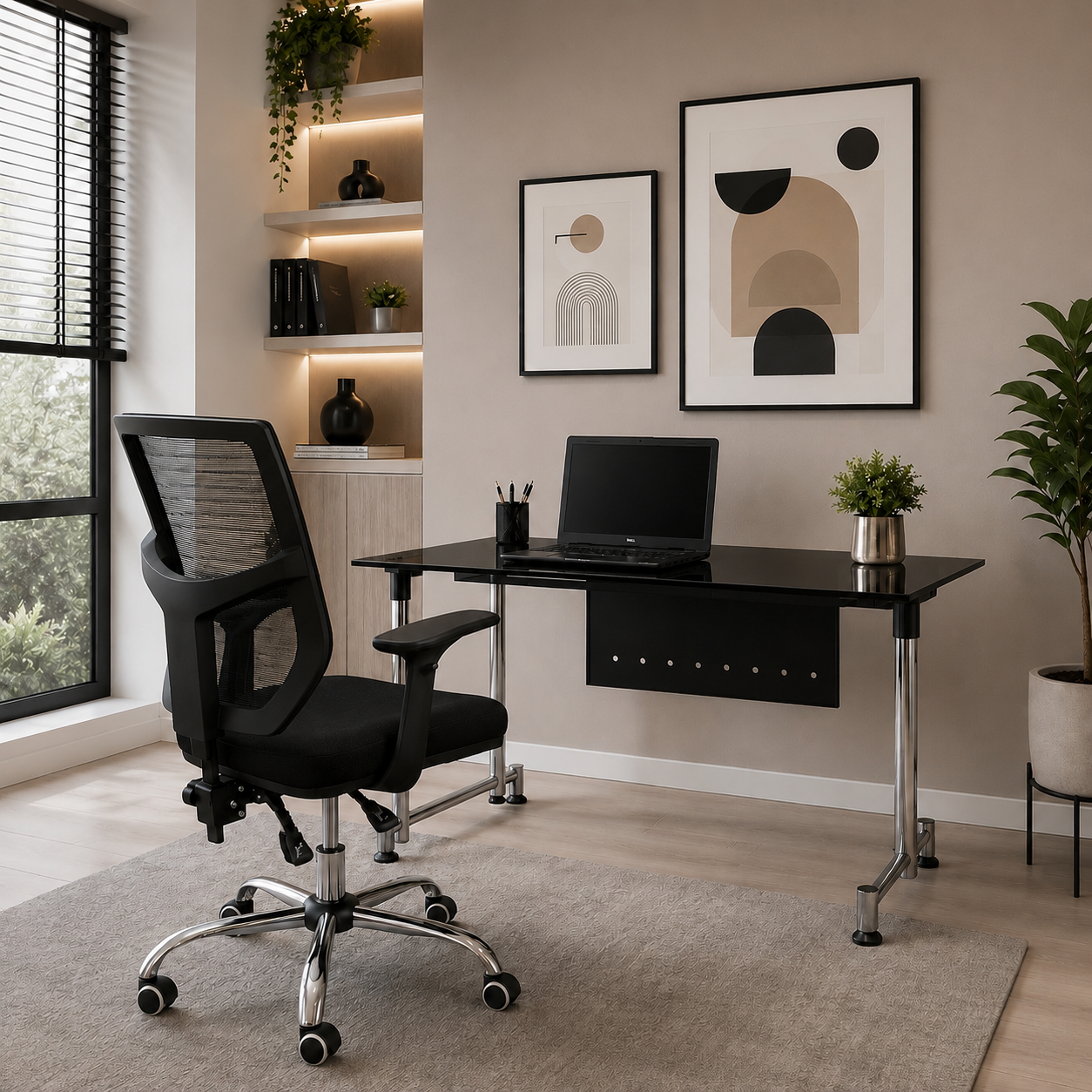 ESCRITORIO VENUS LINEAL LAMINADO SIN ARCHIVADOR