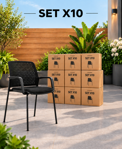 SILLA PINKO NEGRO SET