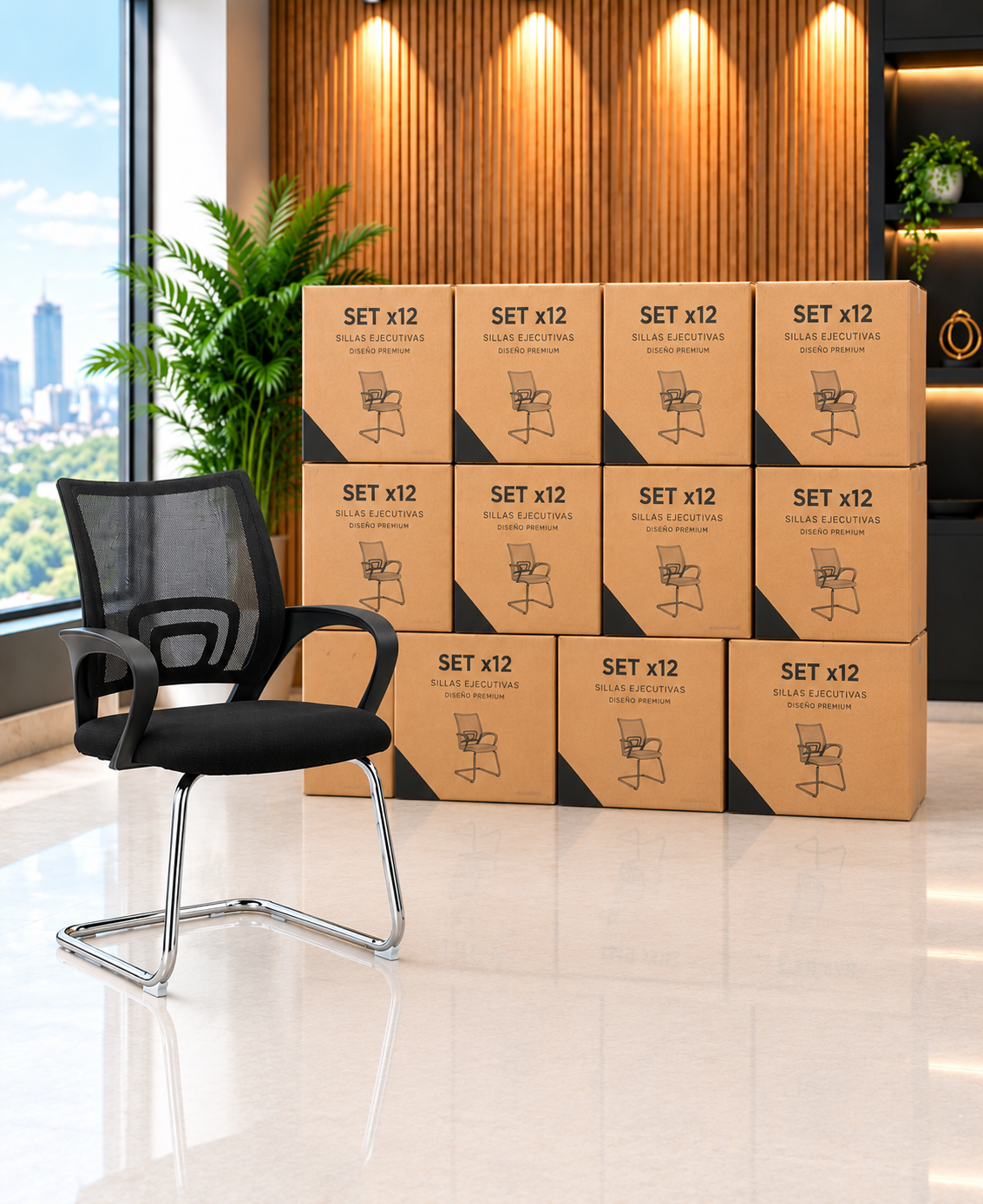 SILLA INTERLOCUTORA ATLANTA SET