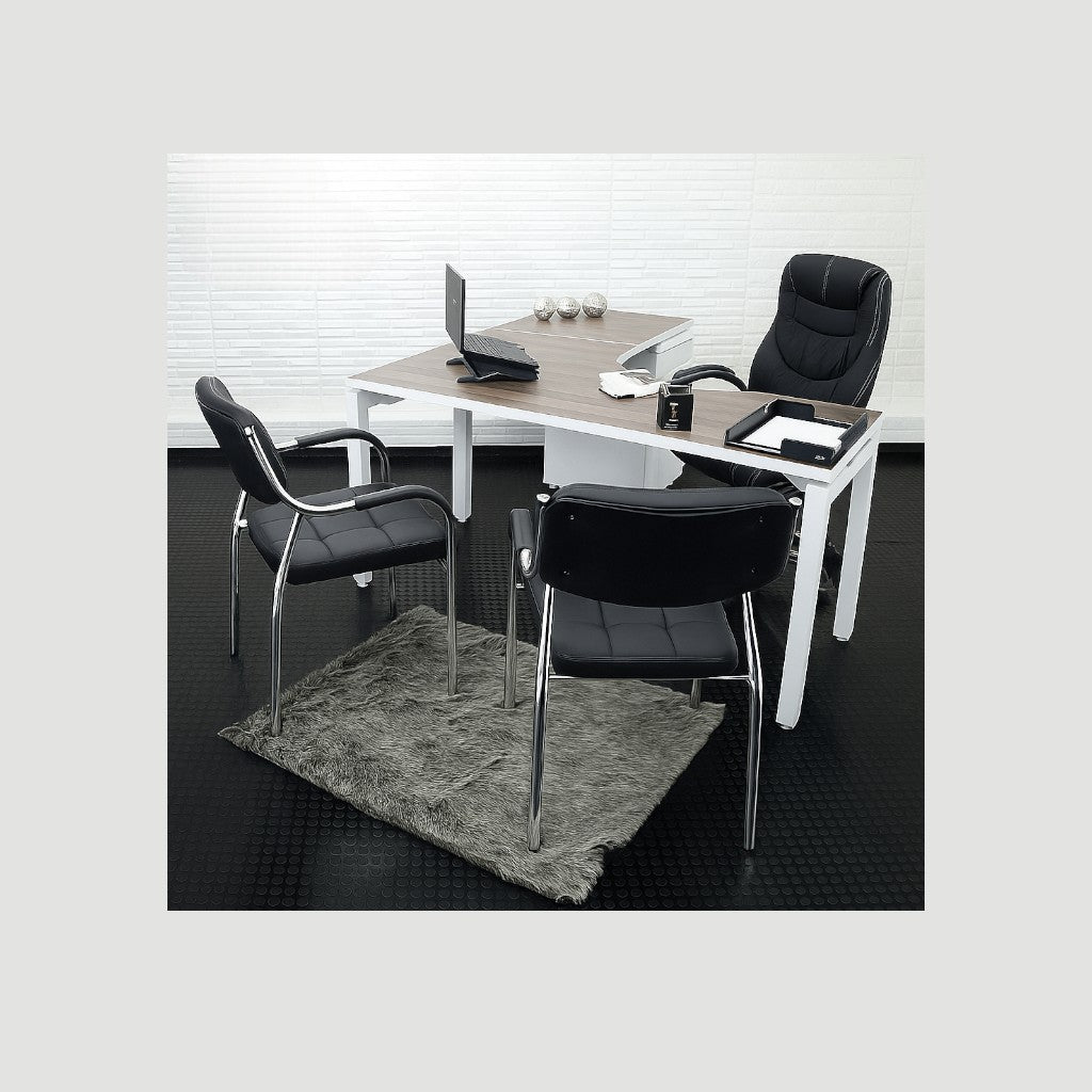 ESCRITORIO EN “L” SOPORTE U ANGULAR