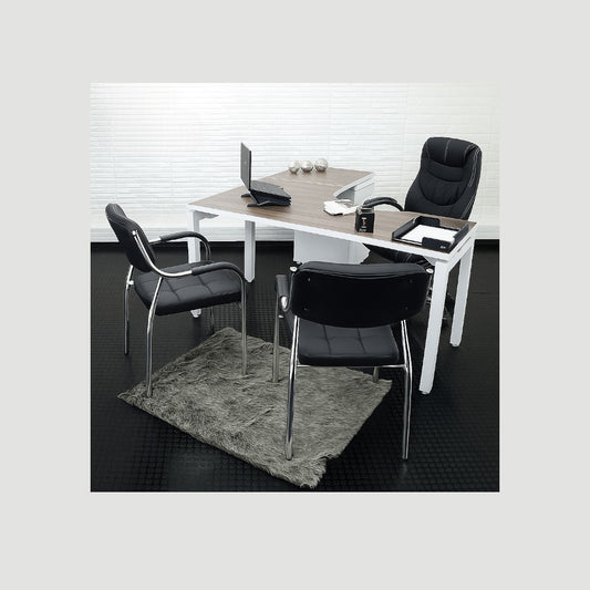 ESCRITORIO EN “L” SOPORTE U ANGULAR