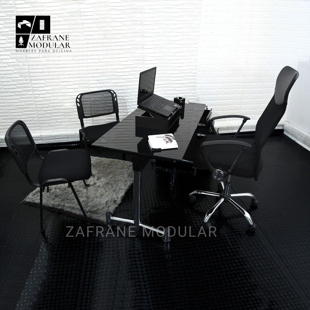 ESCRITORIO VENUS LINEAL LAMINADO CON ARCHIVADOR FIJO