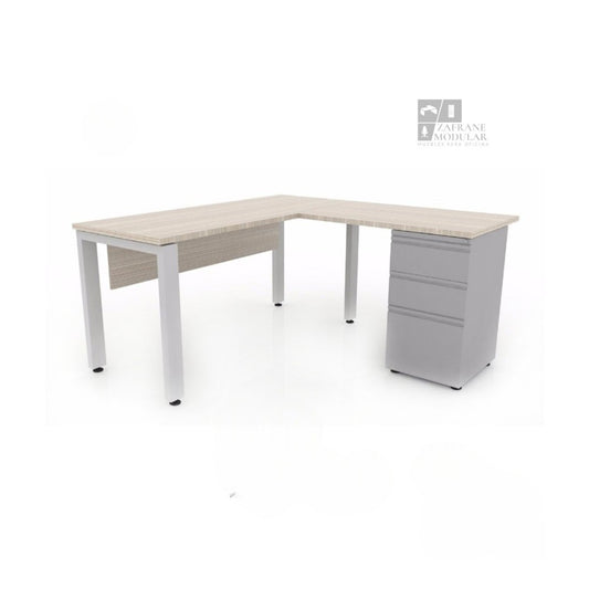 ESCRITORIO EN  “L”  SOPORTE U ¨KALLIO¨