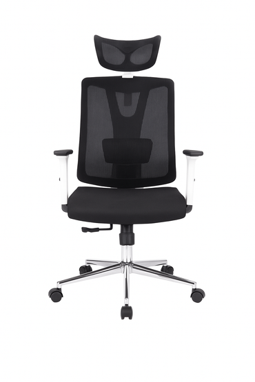 SILLA DE OFICINA ESMERALDA MARCO BLANCO