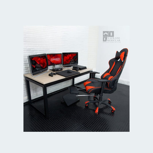 ESCRITORIO BASE ESPECIAL EN MADERA SIN ARCHIVADOR