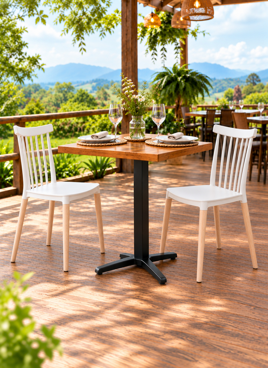 SILLA DISEÑO DYLAN BLANCO SET
