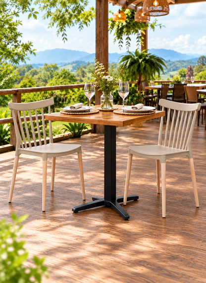 SILLA DISEÑO DYLAN BEIGE SET