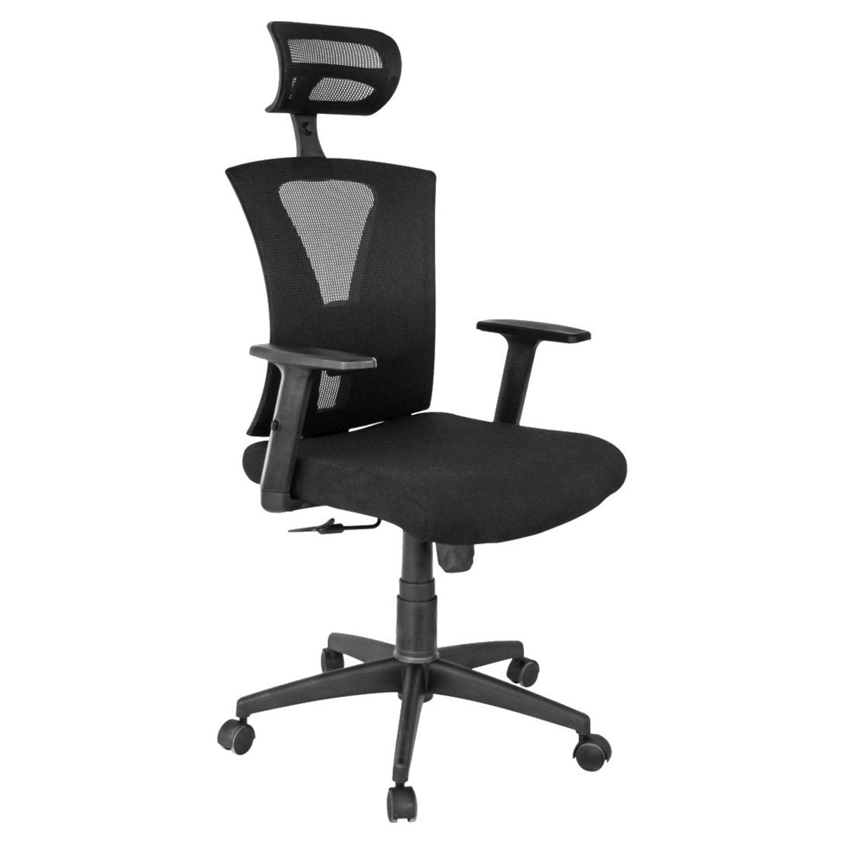 SILLA DE OFICINA NIZA MARCO NEGRO