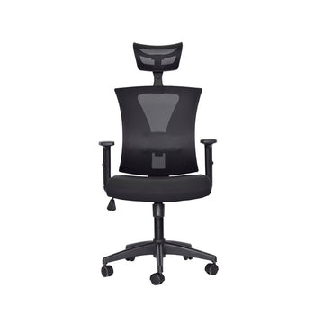 SILLA DE OFICINA NIZA MARCO NEGRO