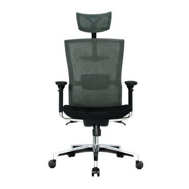 SILLA DE OFICINA ROMA MARCO NEGRO