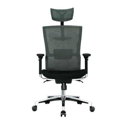 SILLA DE OFICINA ROMA MARCO NEGRO