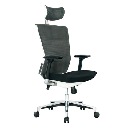 SILLA DE OFICINA ROMA MARCO BLANCO