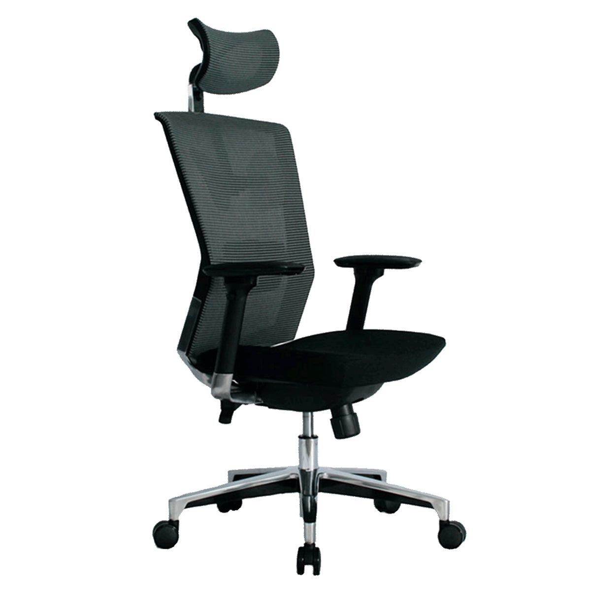 SILLA DE OFICINA ROMA MARCO NEGRO