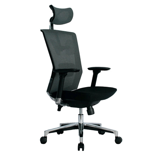 SILLA DE OFICINA ROMA MARCO NEGRO