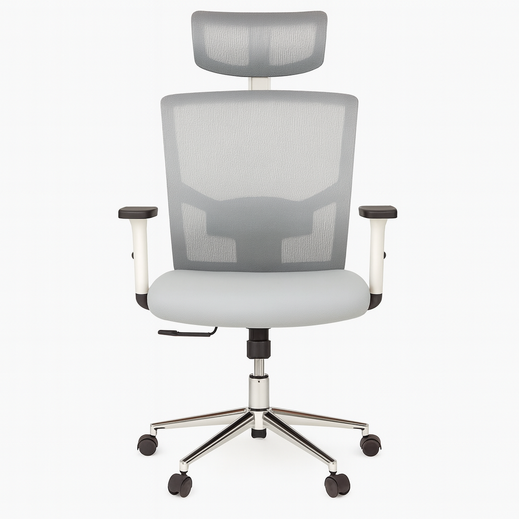 SILLA DE OFICINA PERLA MARCO BLANCO