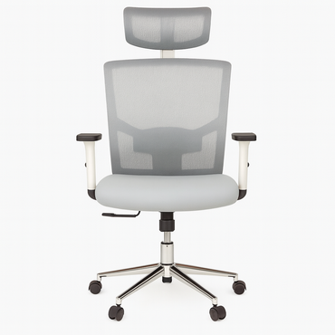 SILLA DE OFICINA PERLA MARCO BLANCO