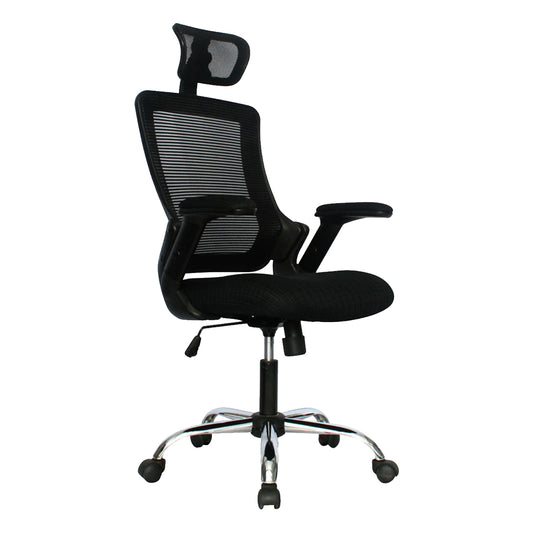 SILLA DE OFICINA PLATA