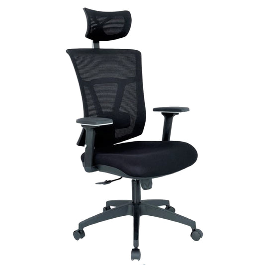 SILLA DE OFICINA LINO COLOR NEGRO