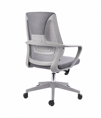 SILLA DE OFICINA GRANATE SIN CABECERO