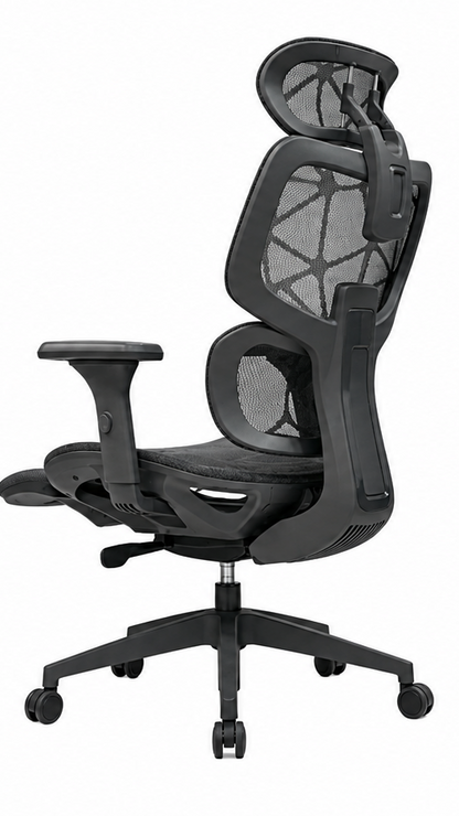 SILLA DE OFICINA ZAFIRO ERGONOMICA SOPORTE LUMBAR Y DESCANSAPIES  PRO-ZAFRANE