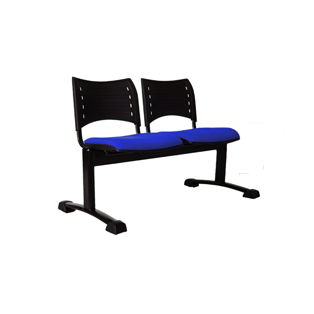 TANDEM SMART ASIENTO TAPIZADO ESTRUCTURA METÁLICA NEGRA