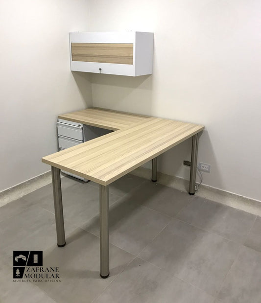 ESCRITORIO SOPORTE EN ACERO