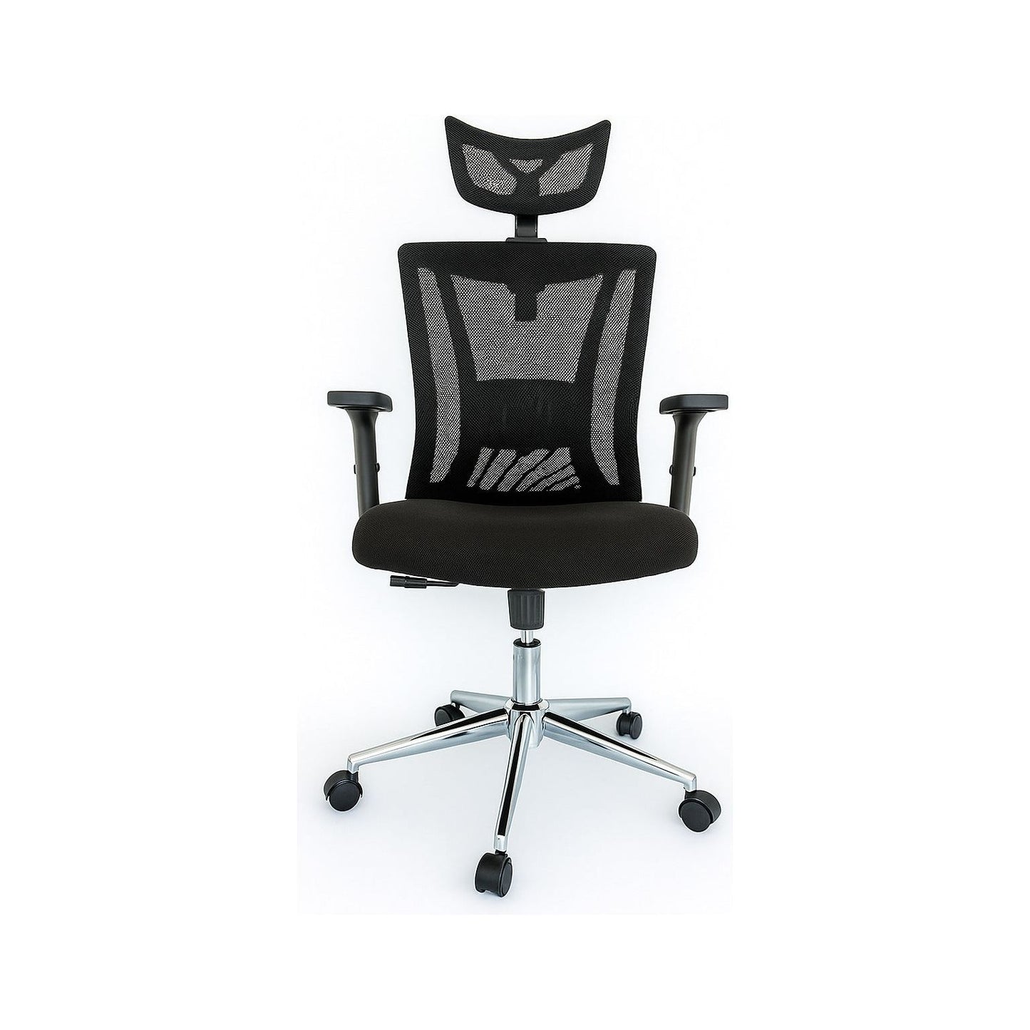 SILLA DE OFICINA ÁGATA MARCO NEGRO