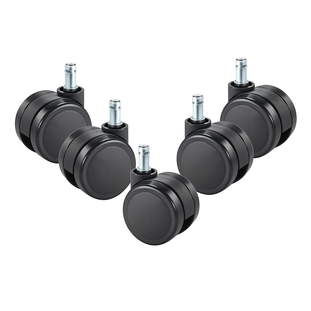 RODACHINES X5 UNDS PISO DURO CON FRENO