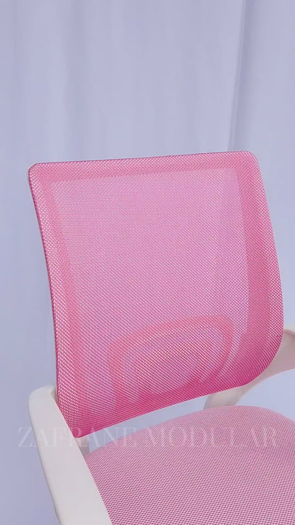 SILLA DE OFICINA ATLANTA ROSADA