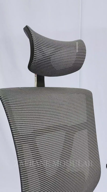 SILLA DE OFICINA LINO COLOR GRIS