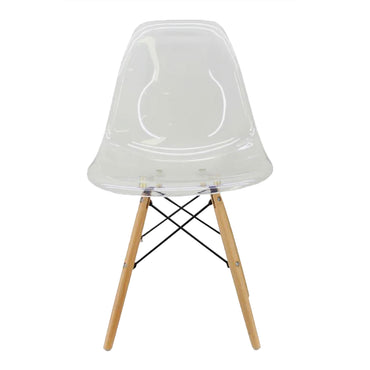 SILLA EAMES TRANSPARENTE