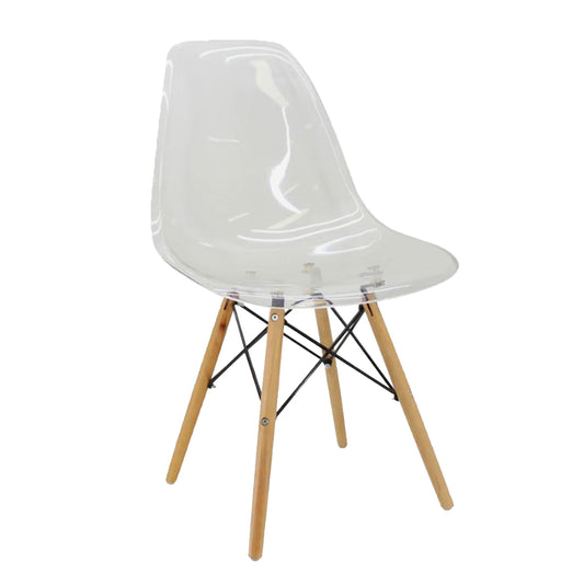 SILLA EAMES TRANSPARENTE