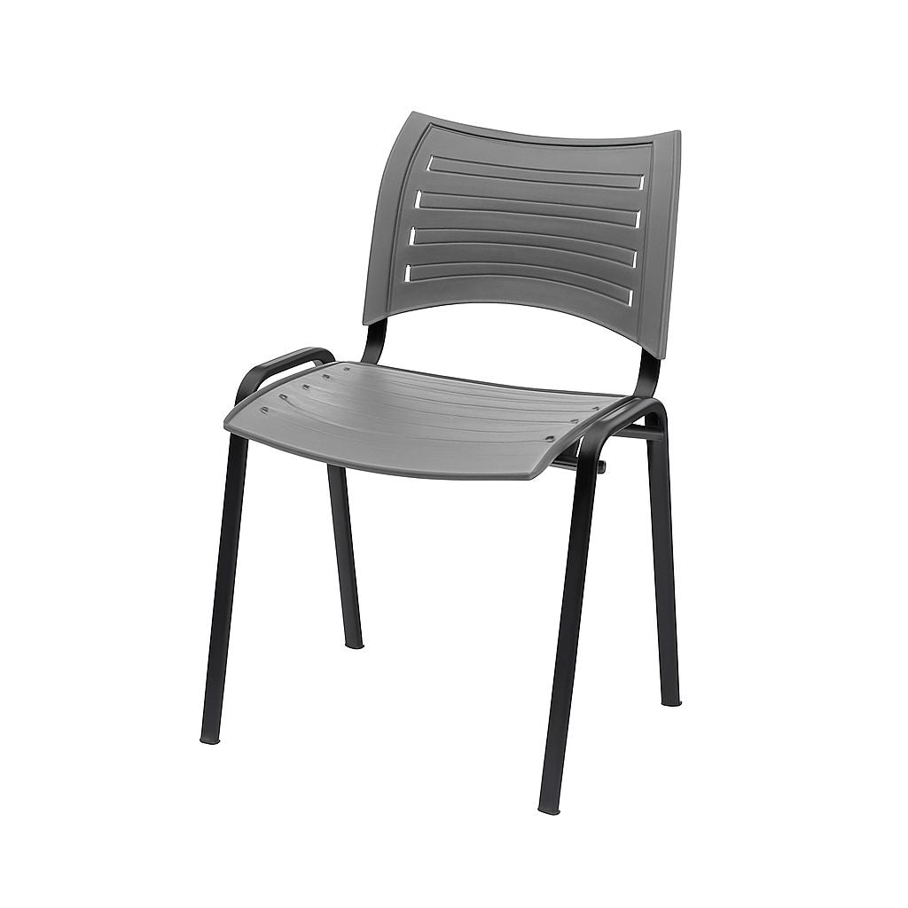 SILLA SMART ESTRUCTURA METÁLICA NEGRA - INTERLOCUTORA