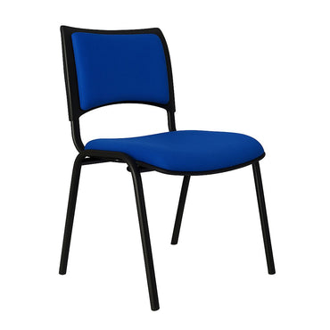 SILLA SMART ESTRUCTURA METALICA NEGRA TAPIZADO ASIENTO Y ESPALDAR - INTERLOCUTORA