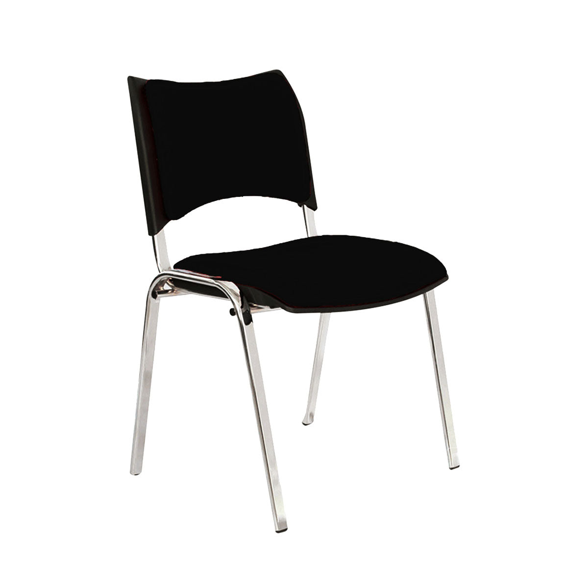 SILLA SMART ESTRUCTURA METALICA CROMADA TAPIZADO ASIENTO Y ESPALDAR - INTERLOCUTORA