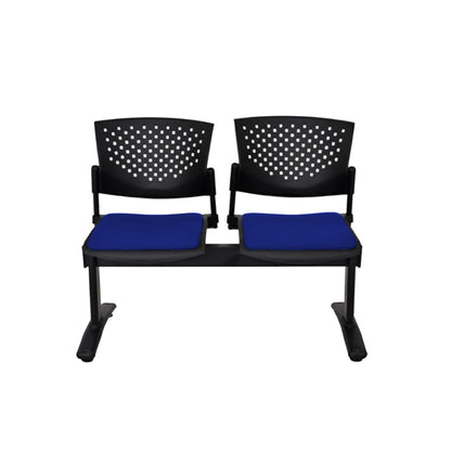 TANDEM BUTERFLY TAPIZADO ESTRUCTURA METÁLICA NEGRA