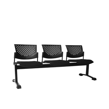 TANDEM BUTERFLY TAPIZADO ESTRUCTURA METÁLICA NEGRA