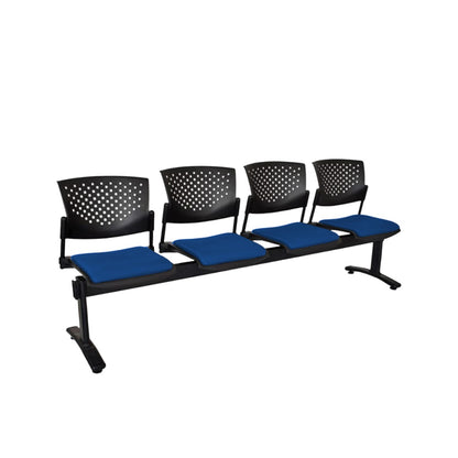 TANDEM BUTERFLY TAPIZADO ESTRUCTURA METÁLICA NEGRA