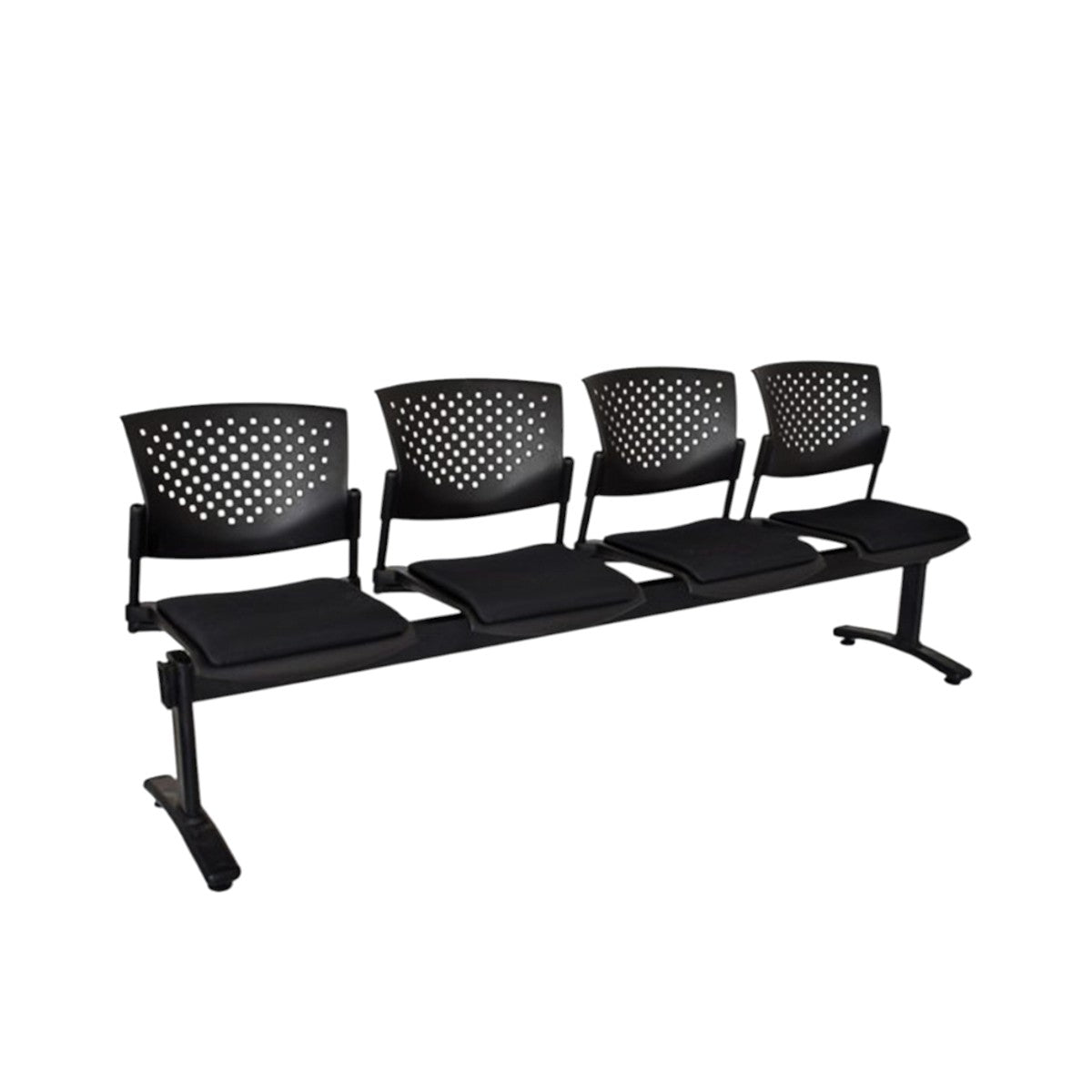 TANDEM BUTERFLY TAPIZADO ESTRUCTURA METÁLICA NEGRA