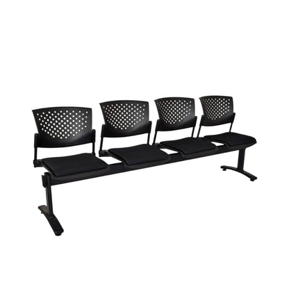 TANDEM BUTERFLY TAPIZADO ESTRUCTURA METÁLICA NEGRA